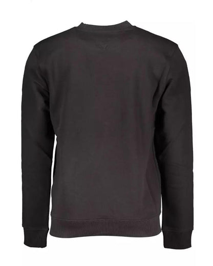 Tommy Hilfiger Men's Black Cotton Sweater - M