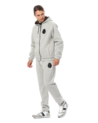 Billionaire Italian Couture Sweatsuit with Hooded Sweater and Elasticated Pants 4XL Men