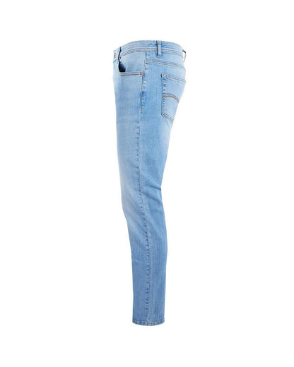 Yes Zee Men's Light Blue Cotton Jeans & Pant - W32 US