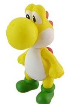 Super Mario Brother PVC 5" Figure Yellow Yoshi