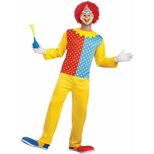 Retro Classic Clown Costume Adult Standard
