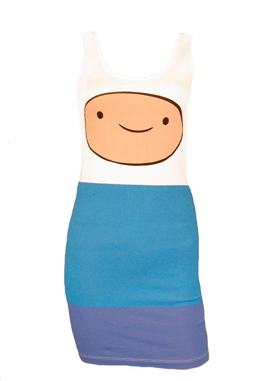 Adventure Time I Am Finn Tank Dress Adult Large/X-Large