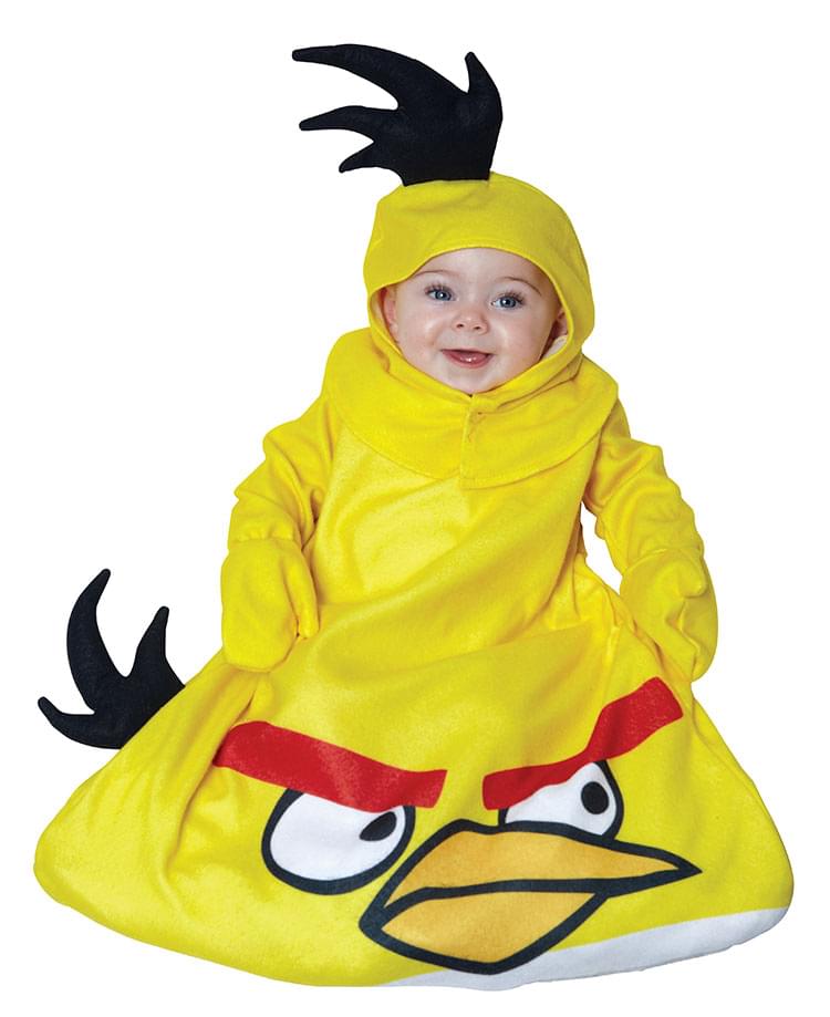 Angry Birds Yellow Bird Infant Costume 0-9 Months