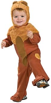 Wizard Of Oz Cowardly Lion Romper Costume Baby 6-12 Months