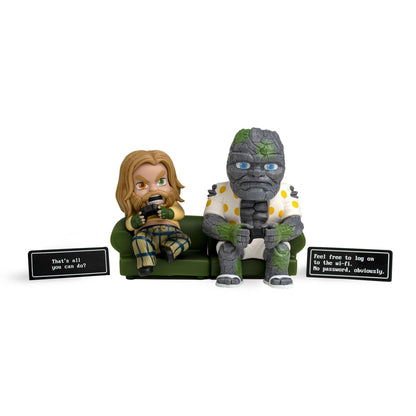 Avengers Endgame Bro Thor & Korg Mini Egg Attack Figure