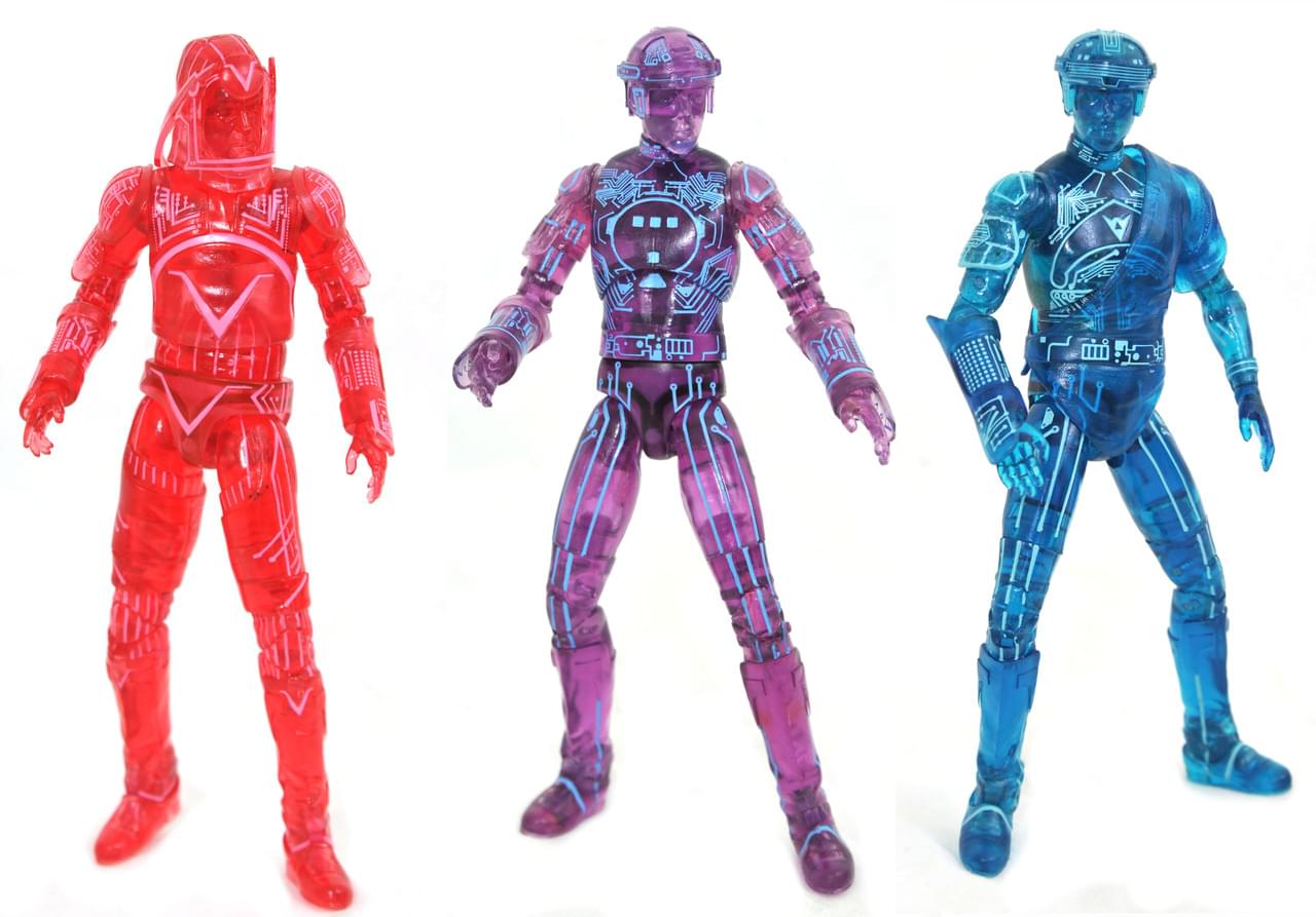 Tron 7 Inch Action Figure Box Set § SDCC 2021 Previews Exclusive