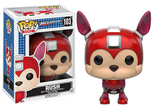 Mega Man Funko Pop Games Vinyl Figure Rush