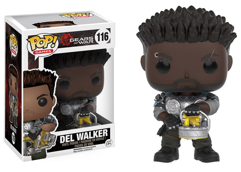 Gears of War Funko Pop Games Vinyl Figure Del (Armored)