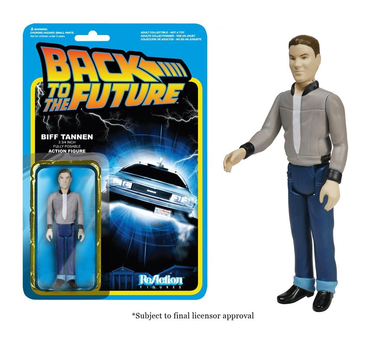 Back To The Future Biff Tannen ReAction Figure