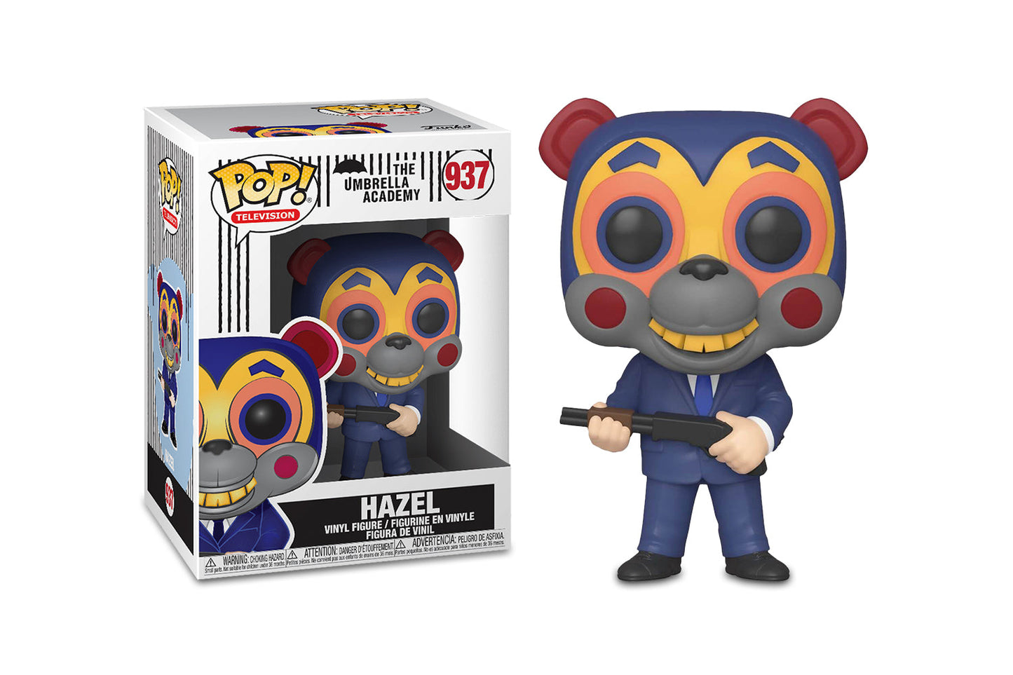 Umbrella Academy Funko POP TV Vinyl Figure § Hazel w/ Mask