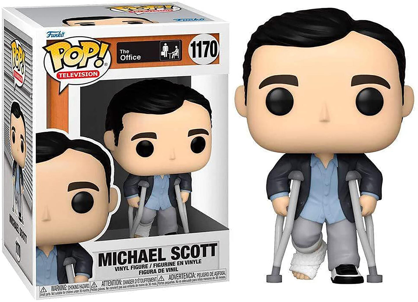 The Office Funko POP Vinyl Figure § Michael Standing w/Crutches