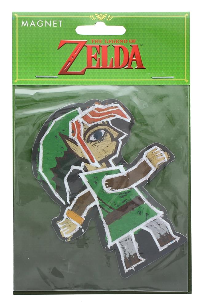 The Legend of Zelda Link Painting 4-Inch Auto Magnet