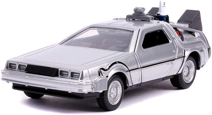 Back to The Future Part II DeLorean Time Machine 1:32 Die Cast Vehicle