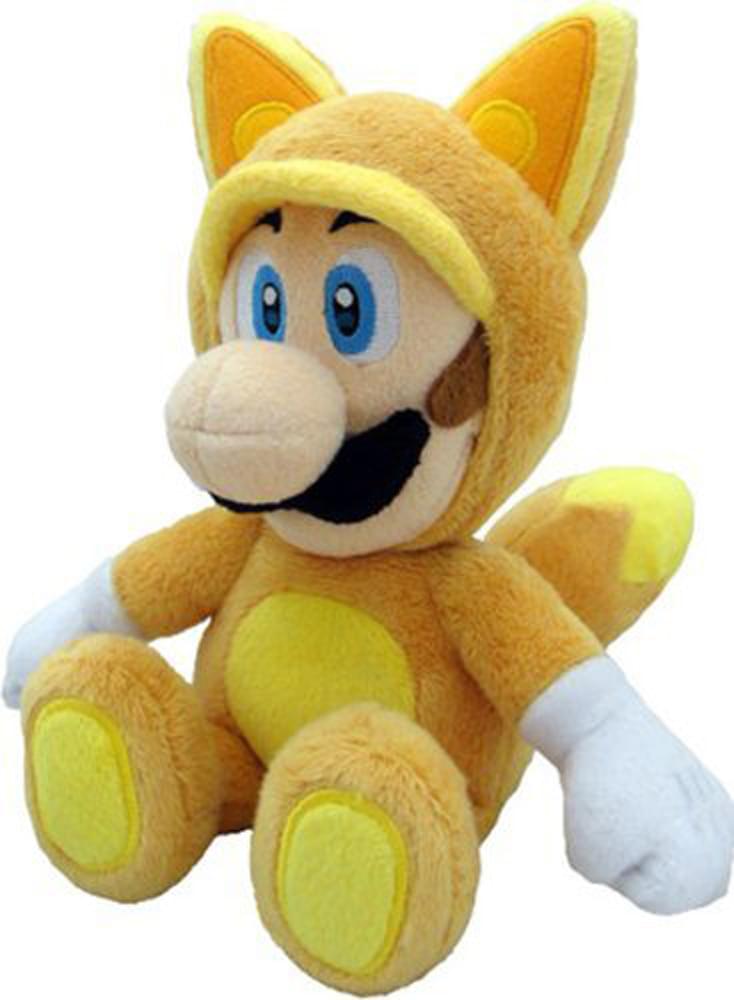 Super Mario Bros. 9" Plush Kitsune Luigi