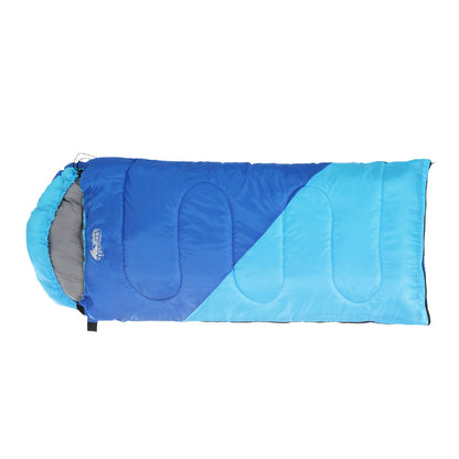 Weisshorn Sleeping Bag Bags Kids 172cm Camping Hiking Thermal Blue