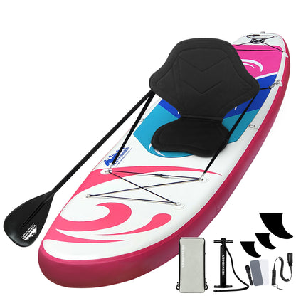 Weisshorn Stand Up Paddle Board 11ft Inflatable SUP Surfboard Paddleboard Kayak