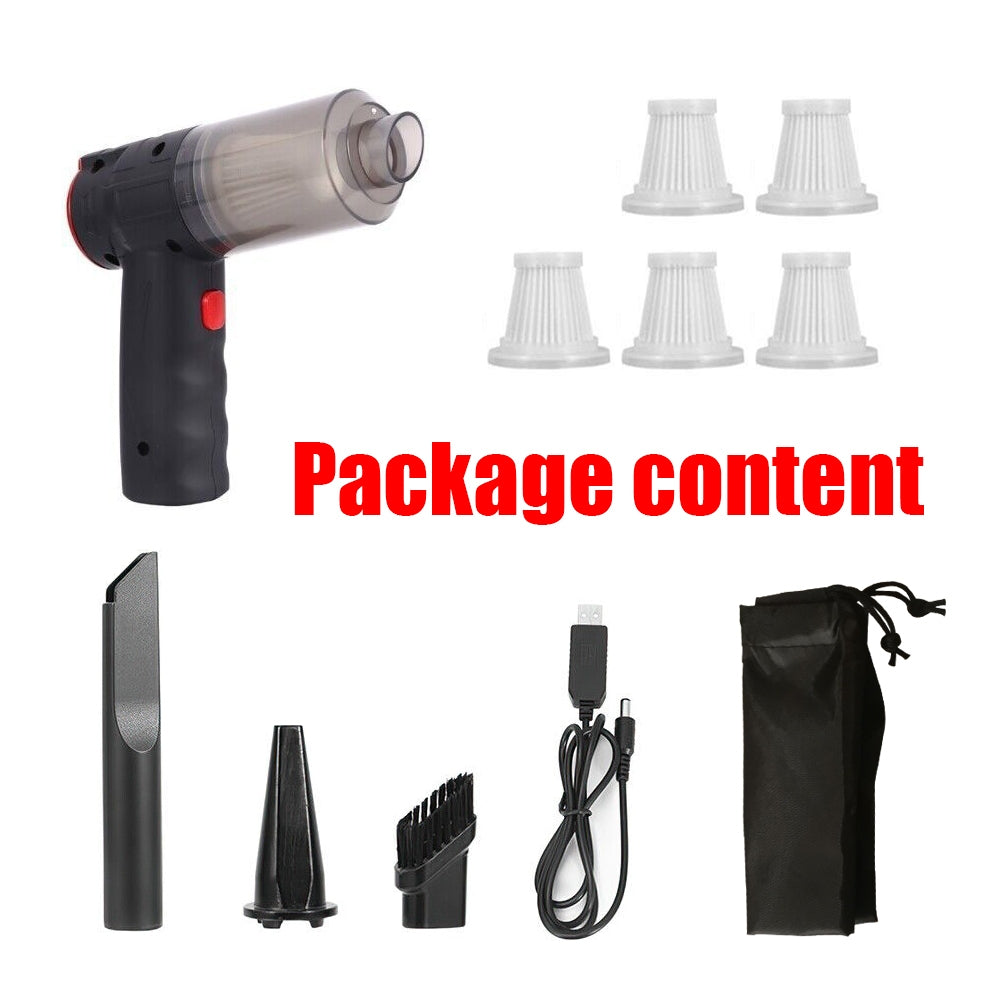 16000Pa 150W Car Handheld Vacuum Cleaner Cordless Wet Dry Air Duster Wireless