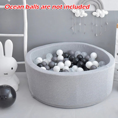 90x30cm Ocean Ball Play Pit Soft Baby Kids Paddling Foam Pool Child Barrier Toy