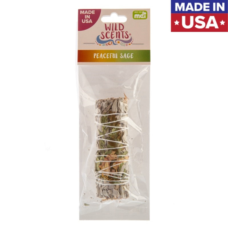 Wild Scents Peaceful Sage & Herbs Smudge Stick