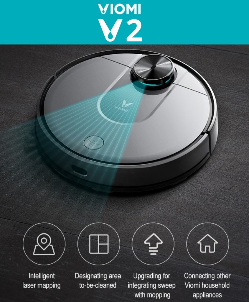 Viomi V2 Pro Robot Vacuum Cleaner V-RVCLM21B