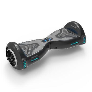 TOMOLOO 6.5" Hoverboard with Bluetooth Speaker and LED Lights Self Balancing Electric Scooter Hover board Skateboard UL2272 Black