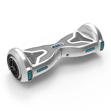 TOMOLOO 6.5" Hoverboard with Bluetooth Speaker and LED Lights Self Balancing Electric Scooter Hover board Skateboard UL2272 White