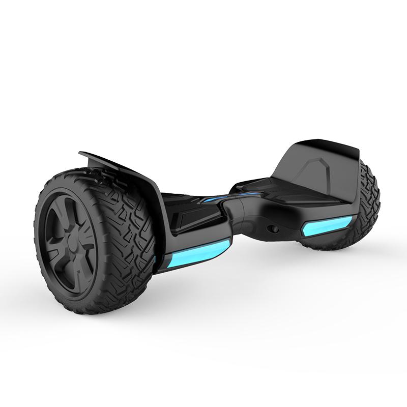 TOMOLOO V3 8.5" Hoverboard with Bluetooth Speaker and LED Lights Self Balancing Electric Hover Board Craft Skateboard Scooter BLACK