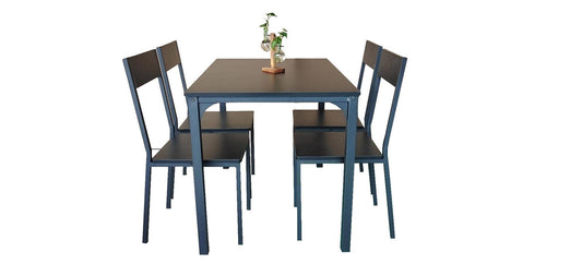 5 Piece Kitchen Dining Room Table and Chairs Set Furniture