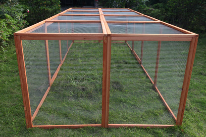 XXL Chicken Coop Run Guinea Pig Cat Cage Villa Extension Rabbit Hutch House Pen