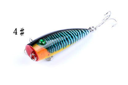 4X 6.8cm Popper Poppers Fishing Lure Lures Surface Tackle Saltwater