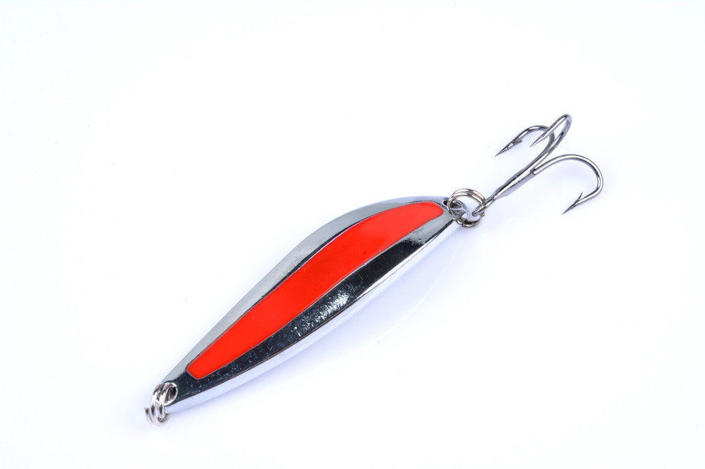 4x 10g Metal Spoon Fishing Hard Lure Spinner Spoon Baits