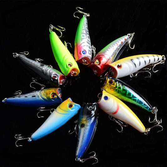 10X 6cm Popper Poppers Fishing Lure Lures Surface Tackle Saltwater