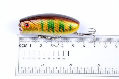 8X 6cm Popper Poppers Fishing Lure Lures Surface Tackle Fresh Saltwater