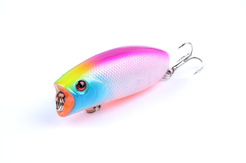 8X 6cm Popper Poppers Fishing Lure Lures Surface Tackle Fresh Saltwater