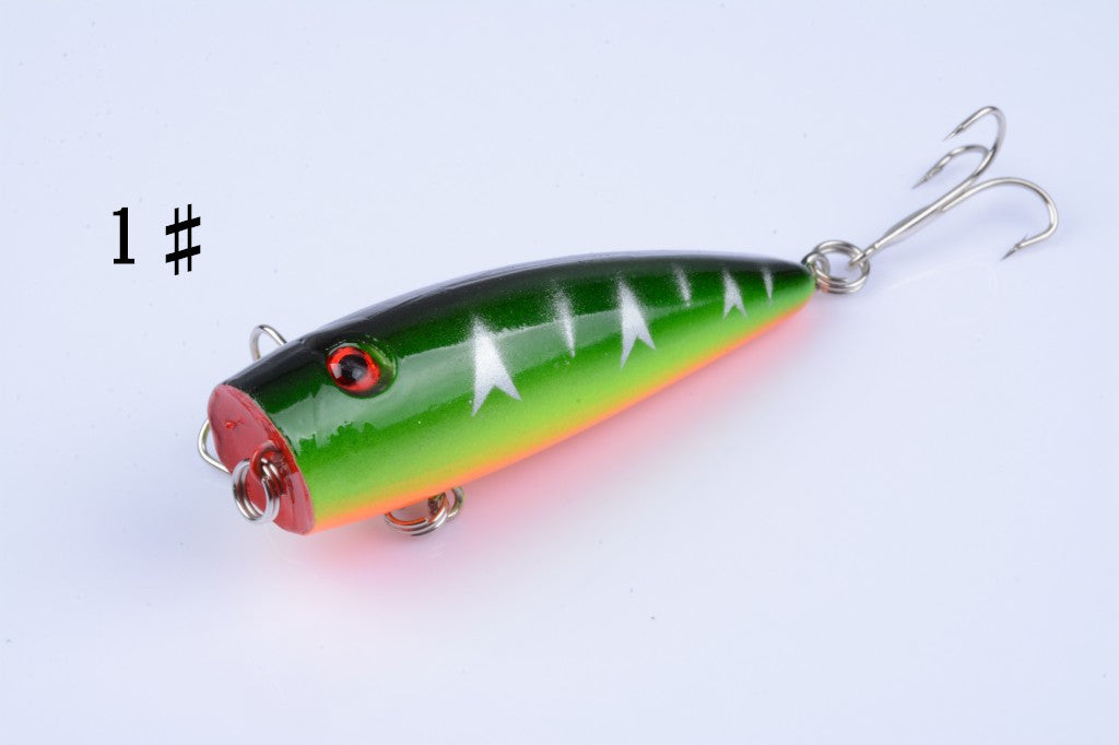 5X 7cm Popper Poppers Fishing Lure Lures Surface Tackle Fresh Saltwater