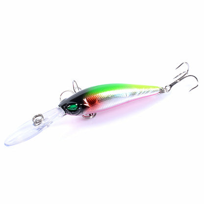 6x Popper Minnow 9.4cm Fishing Lure Lures Surface Tackle Fresh Saltwater