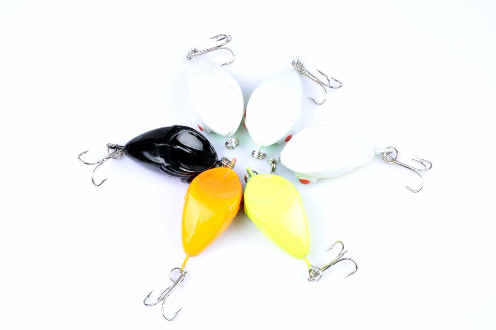 6X 4cm Popper Poppers Fishing Lure Lures Surface Tackle Fresh Saltwater