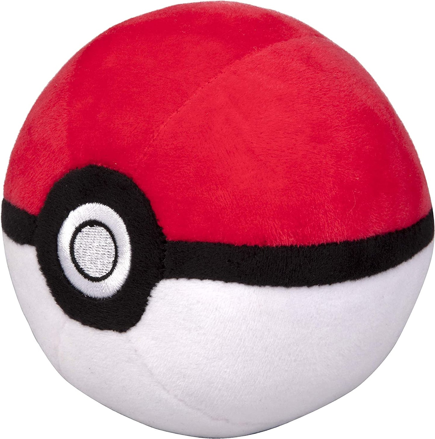 WCT Pokémon 4" Poke Ball Plush - Soft Stuffed Pokeball with Weighted Bottom