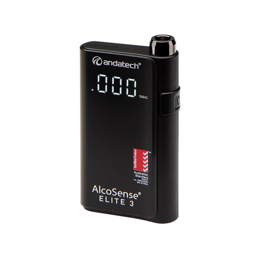 AlcoSense® Elite 3 Personal Breathalyser AS3547 Certified