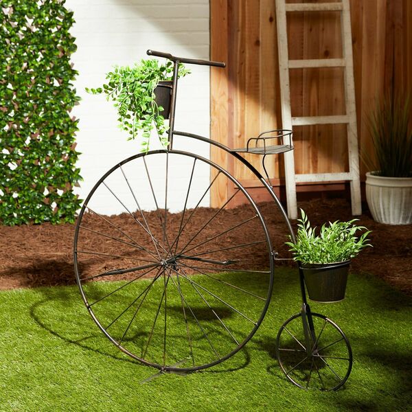 Summerfield Terrace Vintage-Style Bicycle Plant Stand