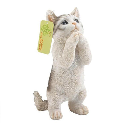 Summerfield Terrace Pretty Please Cat Garden Figurine