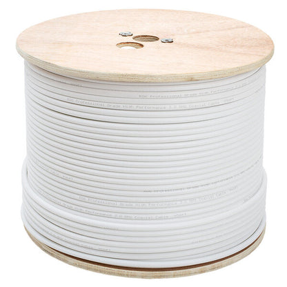 Wavenet 1003-N RG6 Standard Dual Shield Cable - 1000 Feet White