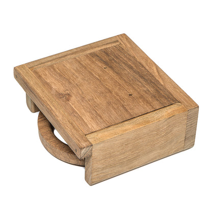 Whitecap Teak Folding Drink Holder