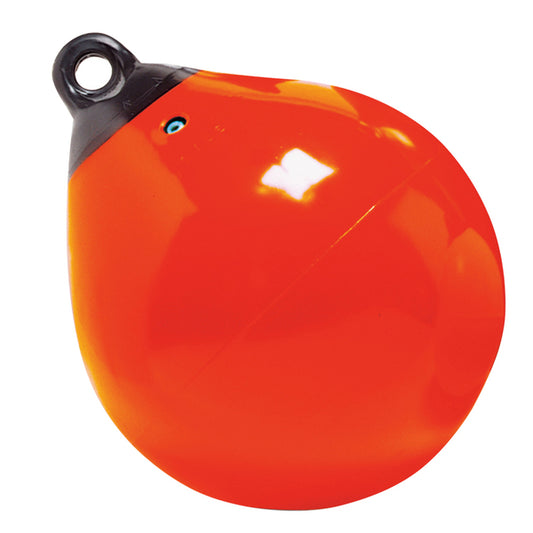 Taylor Made 18" Tuff End Inflatable Vinyl Buoy - Orange