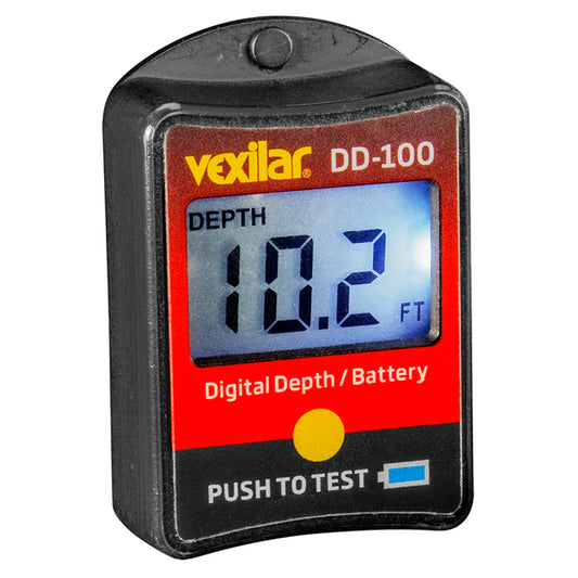 Vexilar Digital Depth &amp; Battery Gauge