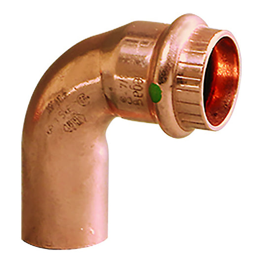 Viega ProPress 3/4" - 90 Copper Elbow - Street/Press Connection - Smart Connect Technology