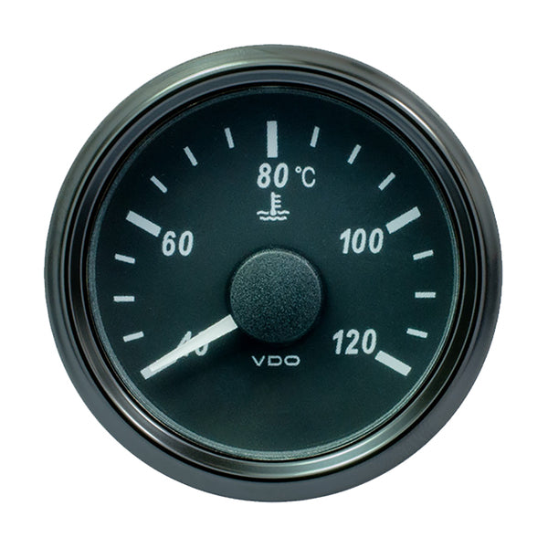 VDO SingleViu 52mm (2-1/16") Water Temp. Gauge - 120 C - 291-22 ohm