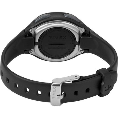 Timex IRONMAN Transit+ 33mm Resin Strap Activity &amp; Heart Rate Watch - Black/Silver Tone