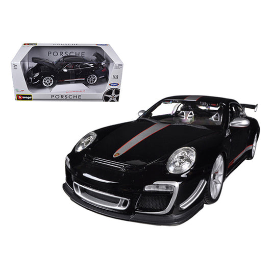 Porsche 911 GT3 RS 4.0 Black 1/18 Diecast Model Car by Bburago