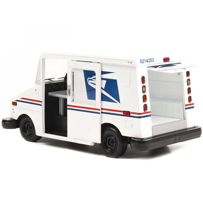 United States Postal Service (USPS) Long-Life Postal Delivery Vehicle (LLV) White 1/18 Diecast Model Car by Greenlight